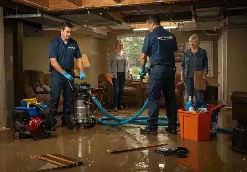 Basement Water Extraction and Removal Techniques process in Pickerington, OH